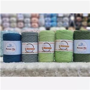 نخ مکرومه لمه دار ترک