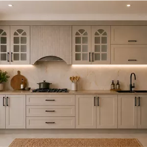 کابینت آماده نئوکلاسیک پنجره دار فیلی