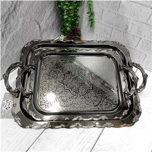 سینی پذیرایی جفتی دودی (وینکس)