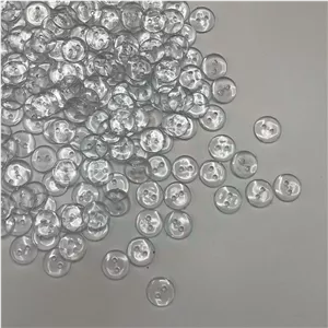 دکمه دوسوراخ شیشه ای سایز 24 (بسته576عددی)