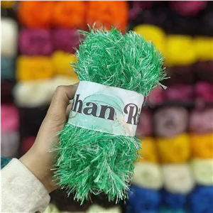 کاموا یوموش رنگ سبز اسپرت (100گرمی)