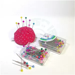 سوزن ته مرواریدی CROWN FOX(بسته80عددی)
