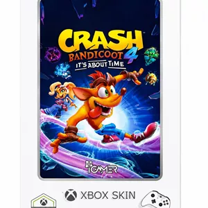 اسکین کنسول xbox series s طرح کراش