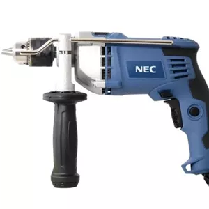 دریل چکشی ان ای سی مدل NEC1395 نیمه گیربکسی آچاری 1010 وات