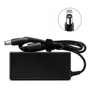 شارژر برای لپتاپ اچ پی 19V 4.74A یا 19.5V 4.62A سوکت درشت 7.4 5 میلیمتر