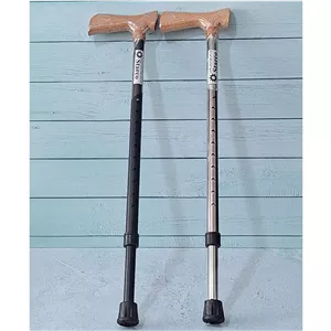 عصا پین دار استارکو با قابلیت تنظیم ارتفاع دسته چوبی