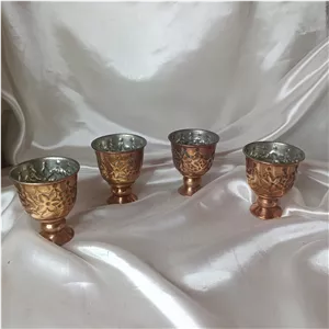 جام مسی پایه کوتاه
