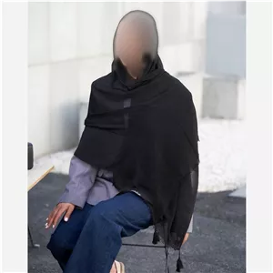 شال مشکی زارا 