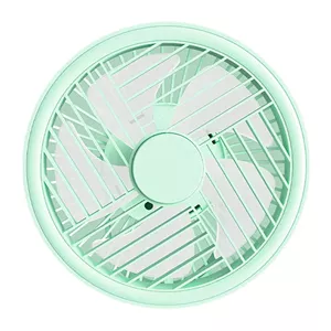 پنکه رومیزی شارژی ال ای دی 5 پره 3 سرعت مدل RY-2301 USB