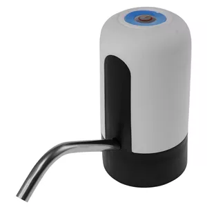 پمپ آب مدل QS2021 4V 5W باتری 1200mAh USB LED وزن 0.4kg ابعاد 13x7.5x7.5cm