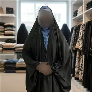 چادر جده منجوق دوزی شده مدل کن کن ندا مشکی