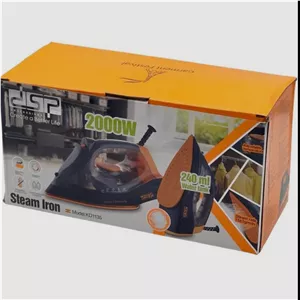 اتو بخار اتو لباس دی اس پی مدل KD1135 ظرفیت 240 میلیلیتر 2000وات