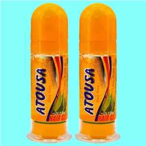 ژل مرطوب حالت دهنده مو با قدرت نگهداری 3 آتوسا مدل ویتامینه حجم 100 میلی لیتر مجموعه دو عددی