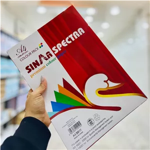 کاغذرنگیA4 (بسته ده تایی)کیفیت عالی