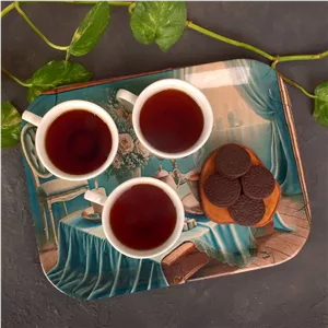 سینی بدون دسته مهروز مدل 7771 کلاسیک سایز 2533 سانتی متر ارسال پس کرایه 