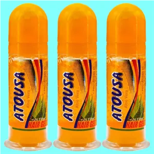 ژل مرطوب حالت دهنده مو با قدرت نگهداری 3 آتوسا مدل ویتامینه حجم 100 میلی لیتر مجموعه سه عددی