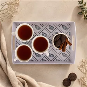 سینی دسته دار مهروز مدل 9992 قلب سایز 2232 سانتی متر ارسال پس کرایه 