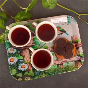 سینی بدون دسته مهروز مدل 7771 کلبه سایز 2533 سانتی متر ارسال پس کرایه 