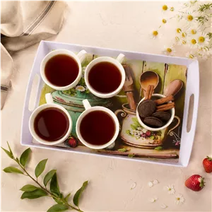 سینی دسته دار مهروز مدل 9993 بانکه سایز 2537 سانتی متر ارسال پس کرایه 