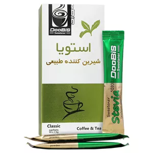 شیرین کننده طبیعی استویا 50 ساشه