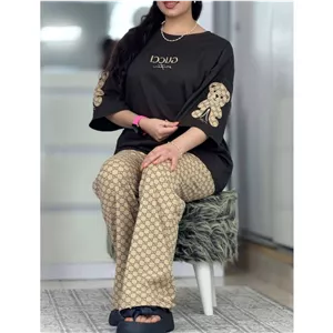ست گوچی تیشرت شلوار دخترانه ست شیک تیشرت شلوار دخترانه