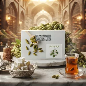 لوکوم پذیرایی با طعم هل