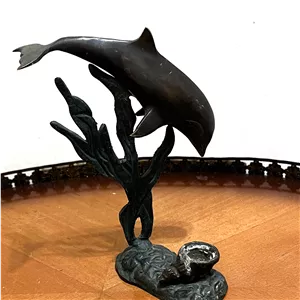 مجسمه برنز وارداتی دلفین 