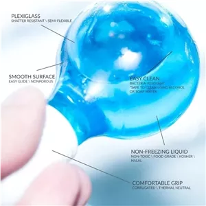 ماساژور دستی مدل آیس گلوب ( گوی یخی ) آیس رولر گوی یخ