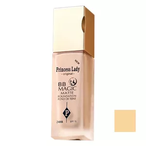 کرم پودر BB مایع spf 15 پرنسس لیدی مدل مجیک شماره 101 مناسب برای انواع پوست حجم 46 میلیلیتر 