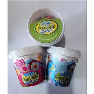 خمیر شنی آریا (شن بازی) 300 گرمی 