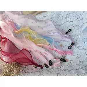 بند عینک حریر پارچه ای 