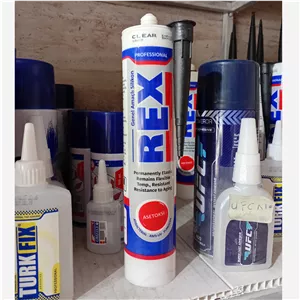 چسب آکواریوم 220 گرمی شفاف REX