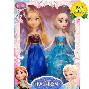 عروسک فروزن جفتی کیفیت عالی مفصلی السا و آنا 