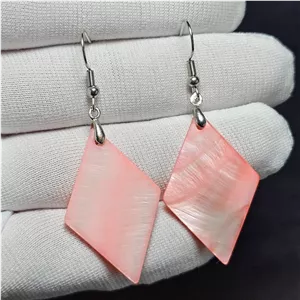  گوشواره صدف طبیعی کد 39309