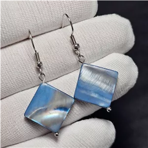  گوشواره صدف طبیعی کد 39311