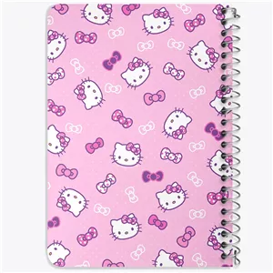 دفتر خط دار 50 برگ خندالو طرح هلو کیتی (Hello Kitty) کد N4209