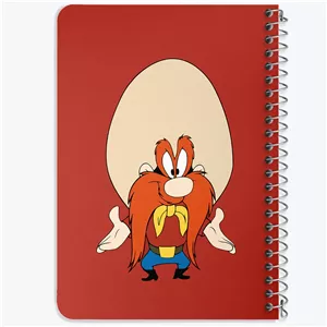 دفتر لیست خرید 50 برگ خندالو طرح یوسمیتی سام (Yosemite Sam) کد N5762