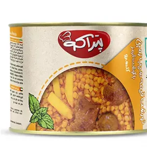  کنسرو خورشت قیمه 500 گرم با گوشت 