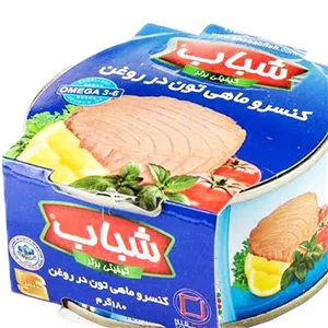 کنسرو ماهی تن در روغن شباب - 180 گرم 