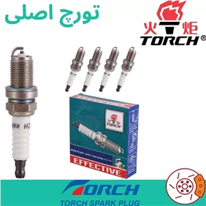 شمع موتور چری A15 پایه کوتاه تورچ K6RTC اصلی