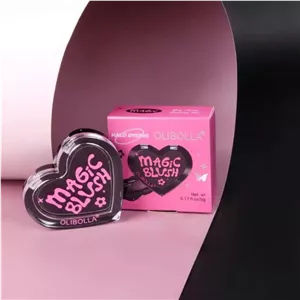 رژگونه جادویی و حرارتی صورتی پینترستی و تیک تاکی magic blush اولیبولا اصل اورجینال 