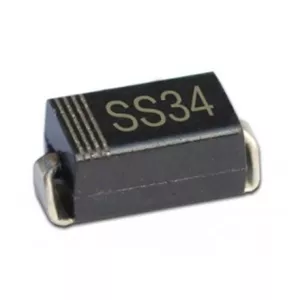 دیود شاتکی SS34 پکیج SMA - بسته 10 عددی