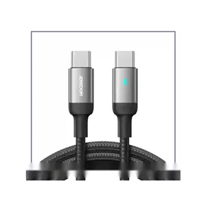 کابل شارژ دو سر تایپ سی 100 وات 1.2 متر جویروم Joyroom Type-C To Type-C Data Cable S-A10 - مشکی
