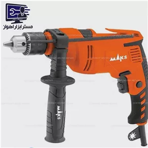 دریل 13 چکشی مکس 850 وات کلید گازی دیمردار مدل MAKS DZ850 معرفی محصول دریل 13 چکشی مکس مدل DZ850