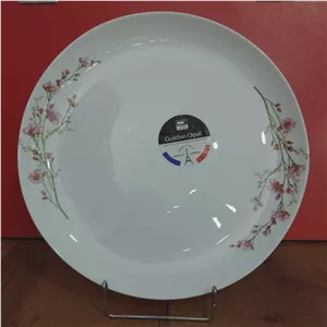 دیس گرد گلدن اپال مدل بهار بسته 1 عددی ارسال رایگان