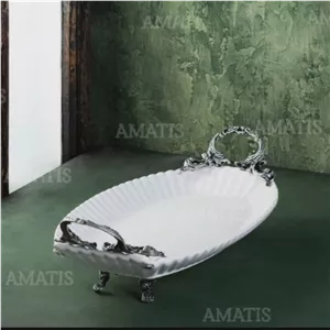 دیس سرامیکی انگشتی آماتیس دسته پیوتر بزرگ کد 761 ارسال رایگان