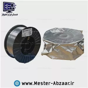 سیم جوش توپودری بدون گاز CO2 یک کیلویی 0.8 میلی متر مدل E71T-GS 0.8MM