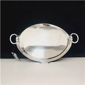 سینی بزرگ راکلند مدل لنین نقره ای کد 104 با ارسال رایگان