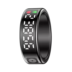 حلقه هوشمند ورزشی ال سی دی دار مدل SR08 iring شارژر باکس رایگان