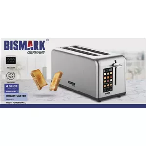 توستر نان بیسمارک مدل BM4463 ضمانت اصالت کالا و ارسال فوری و رایگان گارانتی 18 ماهه مارکو تجارت
